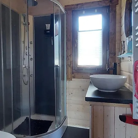 Luettjes Hus Hinterm Deich 샬레 Mönkebude