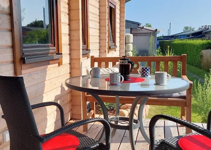 Luettjes Hus Hinterm Deich 샬레 Mönkebude